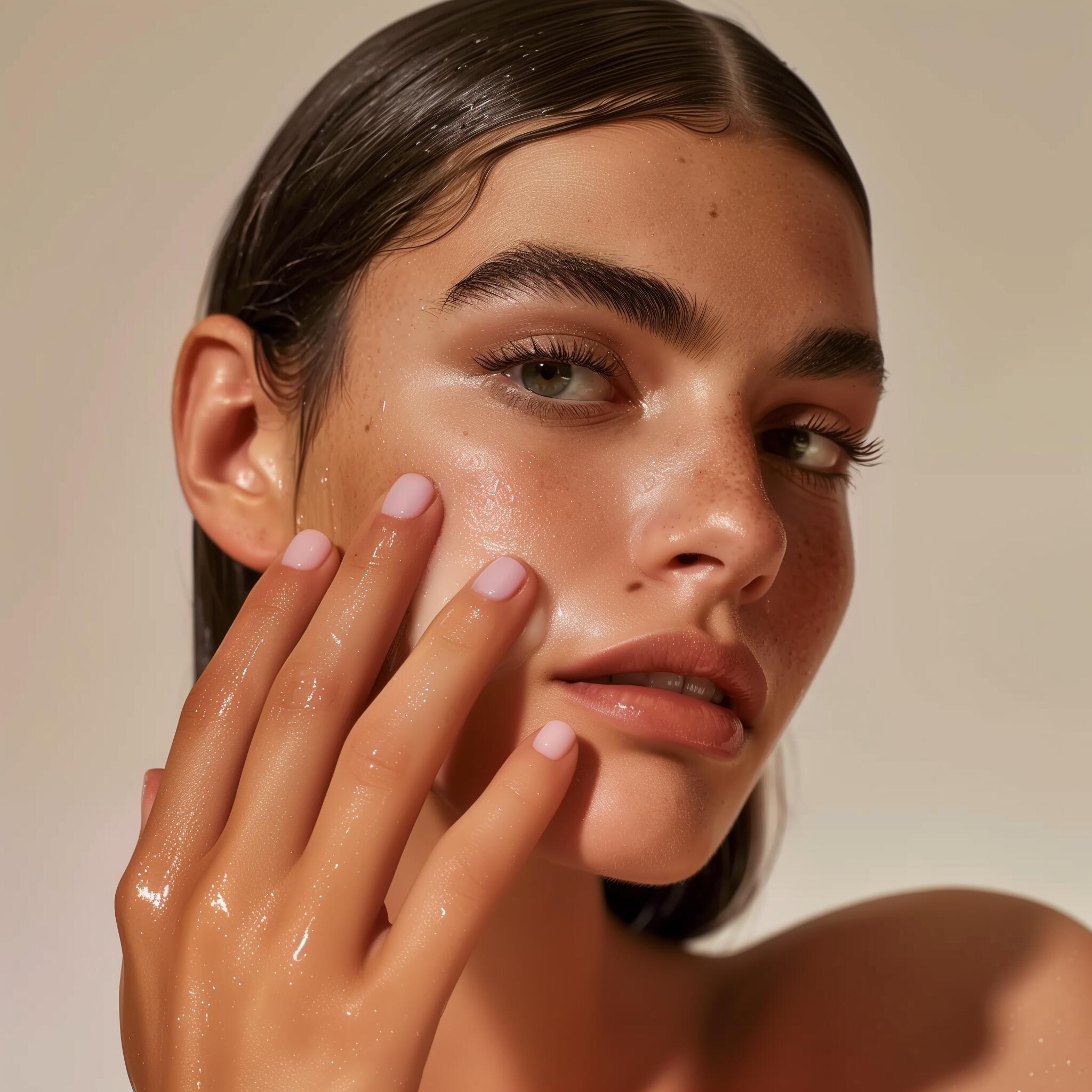 women with beautiful skin after using treasure9 skincare natural products. natural and clean skincare.